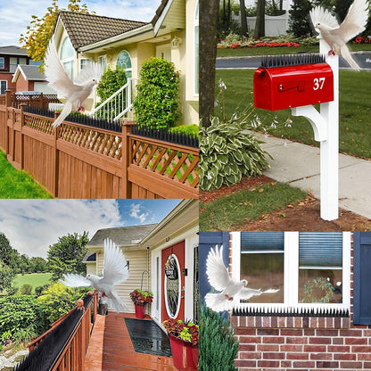 24 PCS Heavy Duty Outdoor Bird Deterrent Bird Spikes 10M