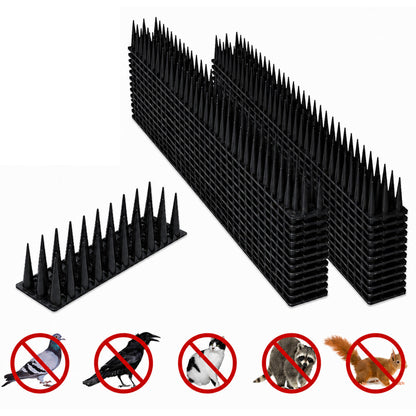 24 PCS Heavy Duty Outdoor Bird Deterrent Bird Spikes 10M
