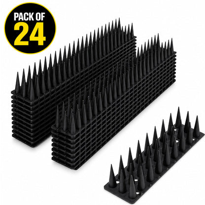 24 PCS Heavy Duty Outdoor Bird Deterrent Bird Spikes 10M