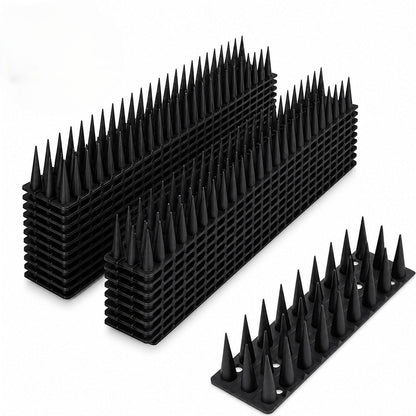 Bird Spikes 10M (24 PCS), Heavy Duty Anti-Bird Deterrent for Fence, Roof, Railing, Wall