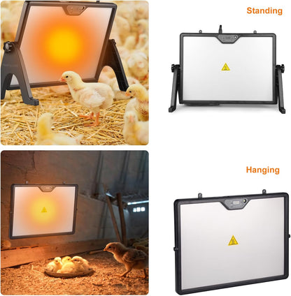 Brooder Heater for Chicks: Adjustable Height Chick Heater Plate