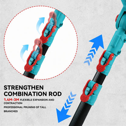 Cordless Chainsaw Mini Chain Saws with Extension Pole