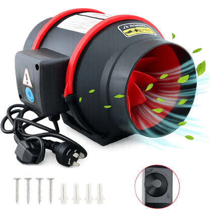 6inch inline Duct Fan with Controller