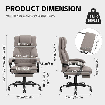 Ziva Nexus Home Office Chair - Light Brown