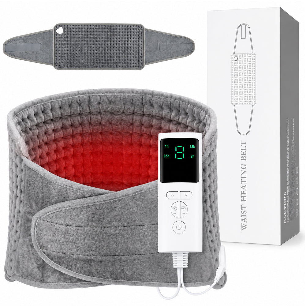 Electric Heating Pad – Adjustable Heating Pad Waist Belt