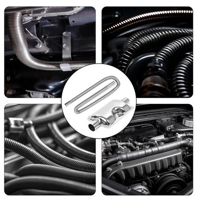 Diesel Heater Exhaust Pipe Hose and Silencer Muffler Filter