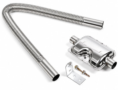 Diesel Heater Exhaust Pipe Hose and Silencer Muffler Filter