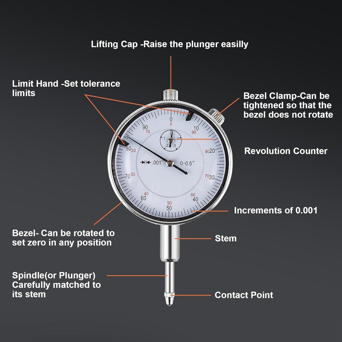 Dial Bore Gauge  50-160mm