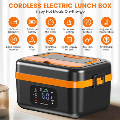 Electric Heating Lunch Box 1L