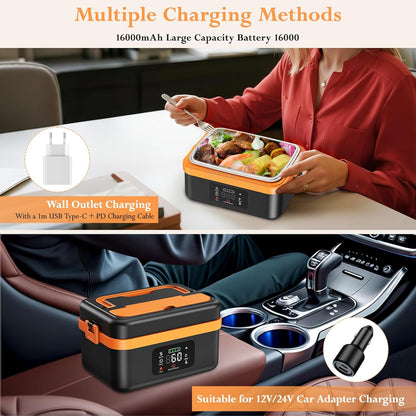 Electric Heating Lunch Box 1L