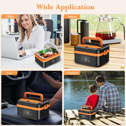 Electric Heating Lunch Box 1L
