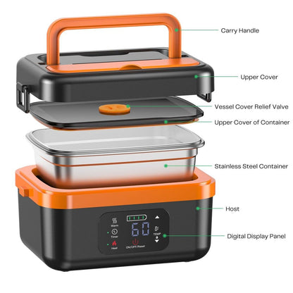 Electric Heating Lunch Box 1L