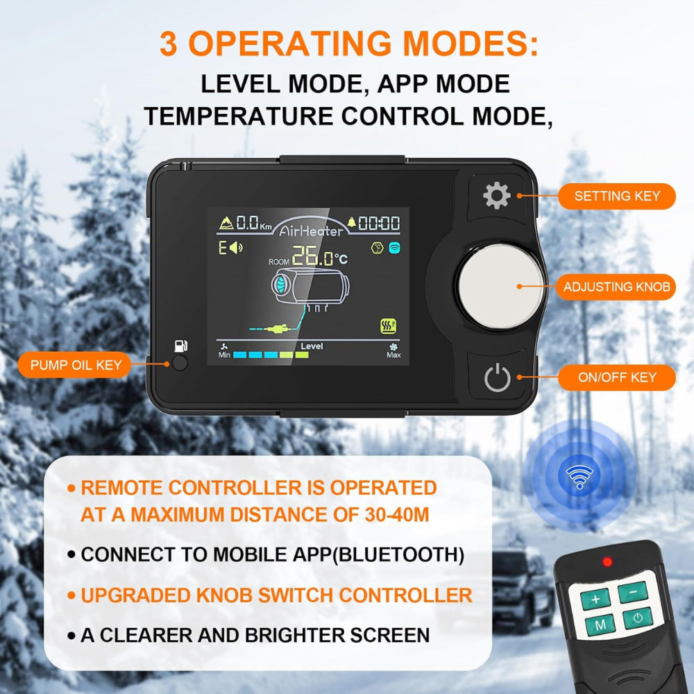 12V 8KW Diesel Air Heater
