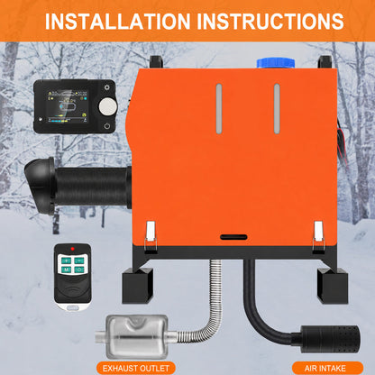12V 8KW Diesel Air Heater