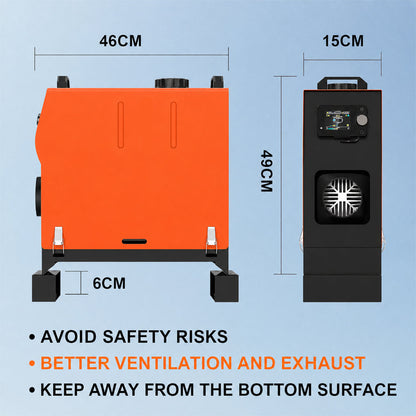 12V 8KW Diesel Air Heater