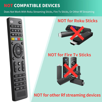 Universal TV Remote – Infrared Remote Control for Samsung, LG, TCL, Hisense, Sony, Vizio