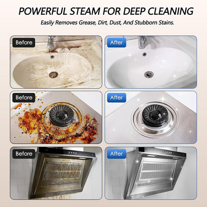 Handheld 2500W Steam Cleaner High Temperature Pressurized