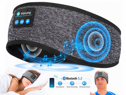 Sleeping Headphones Headband Bluetooth Sleep Eye Mask