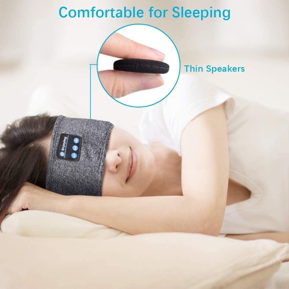 Sleeping Headphones Headband Bluetooth Sleep Eye Mask