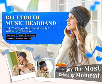 Sleeping Headphones Headband Bluetooth Sleep Eye Mask