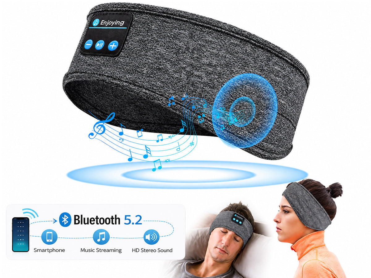 Sleeping Headphones Headband Bluetooth Sleep Eye Mask