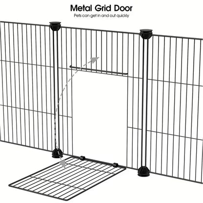 DIY Pet Playpen Metal Fence 20 Panels