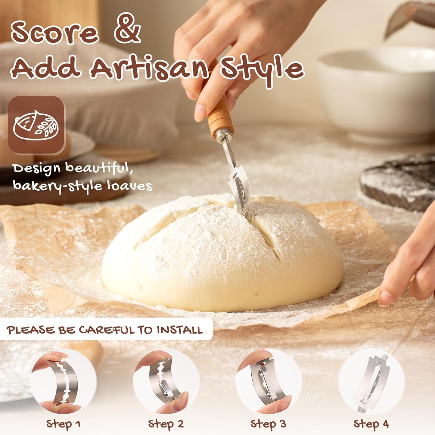 Bread Proofing Basket Set