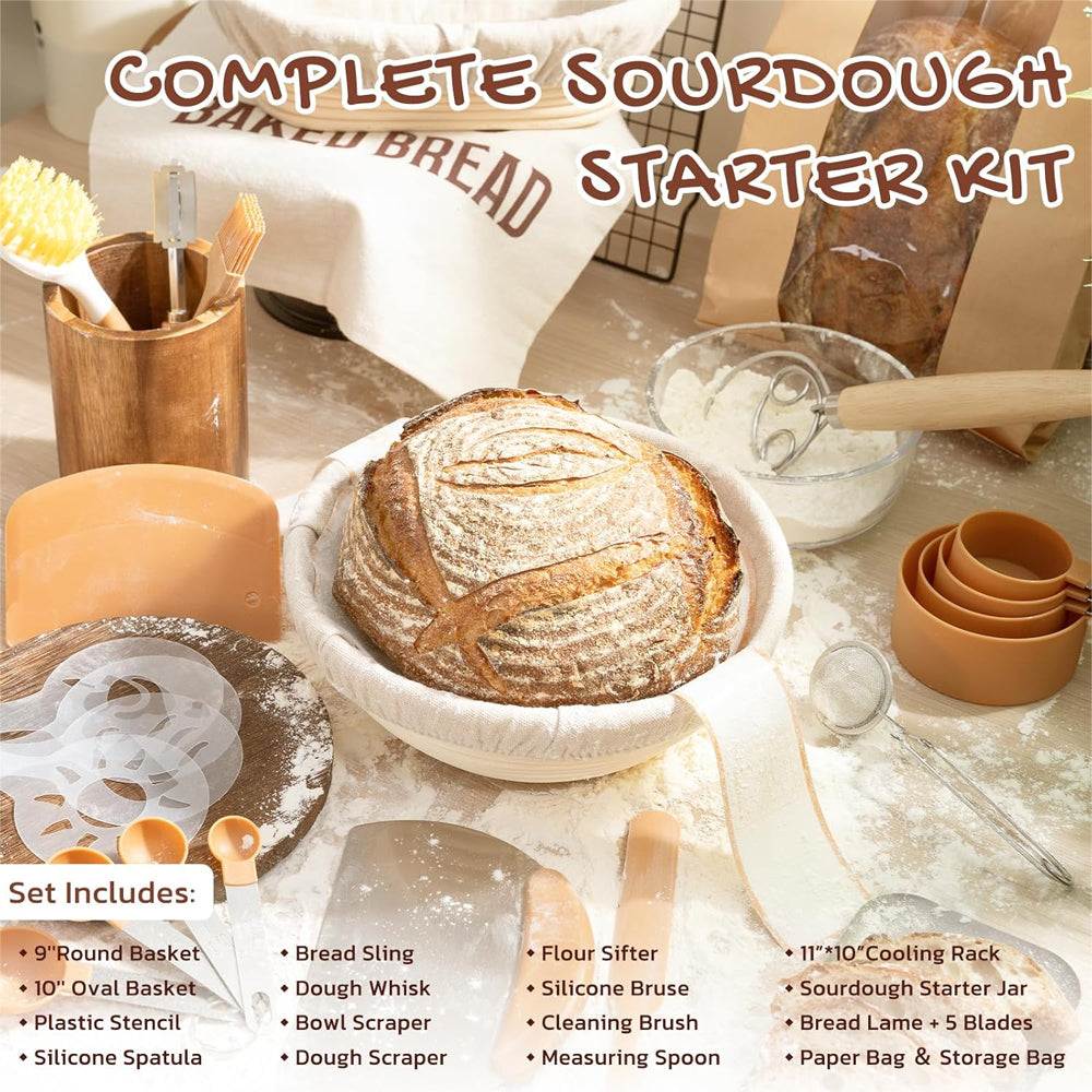 Bread Proofing Basket Set