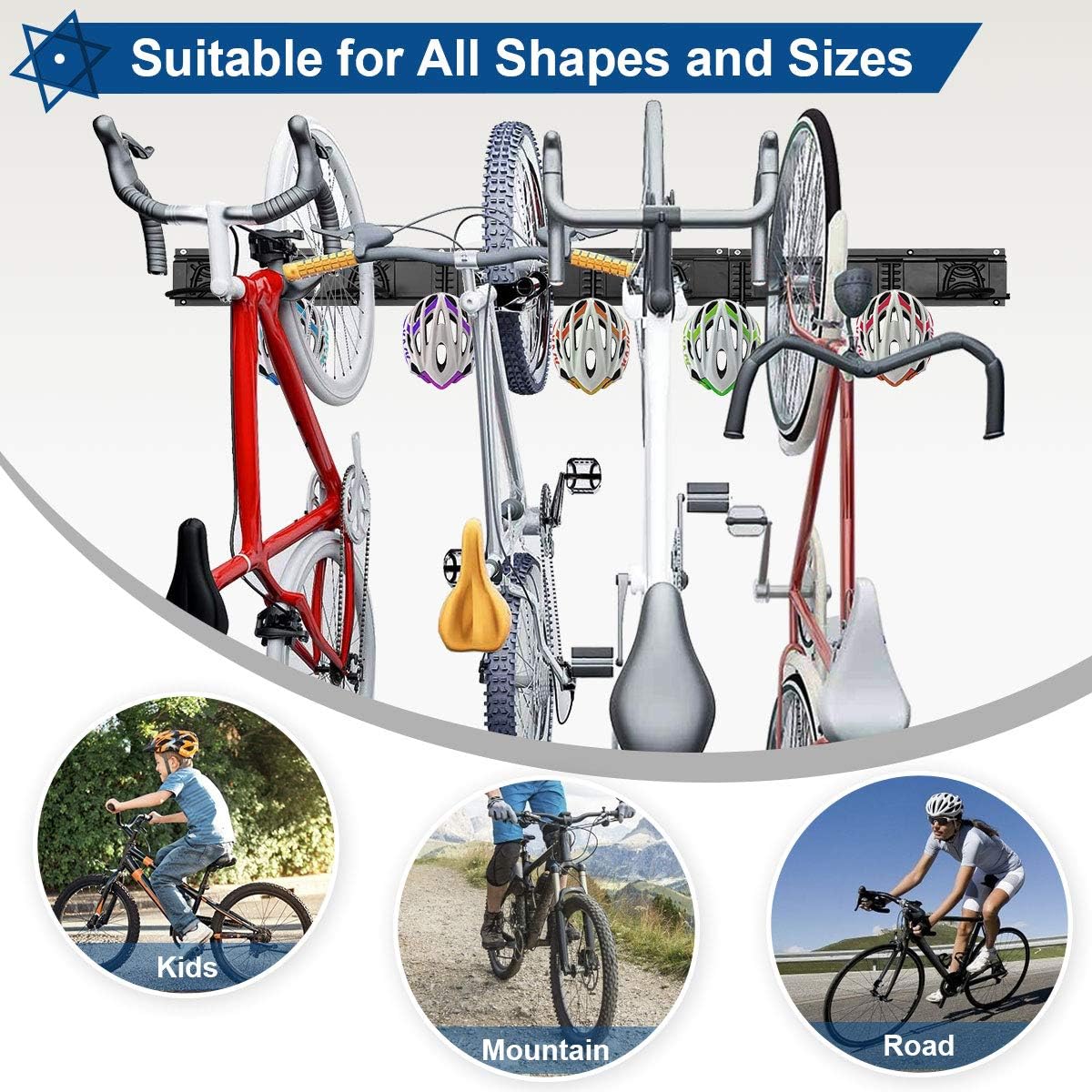 Bike Storage Rack Wall Mount