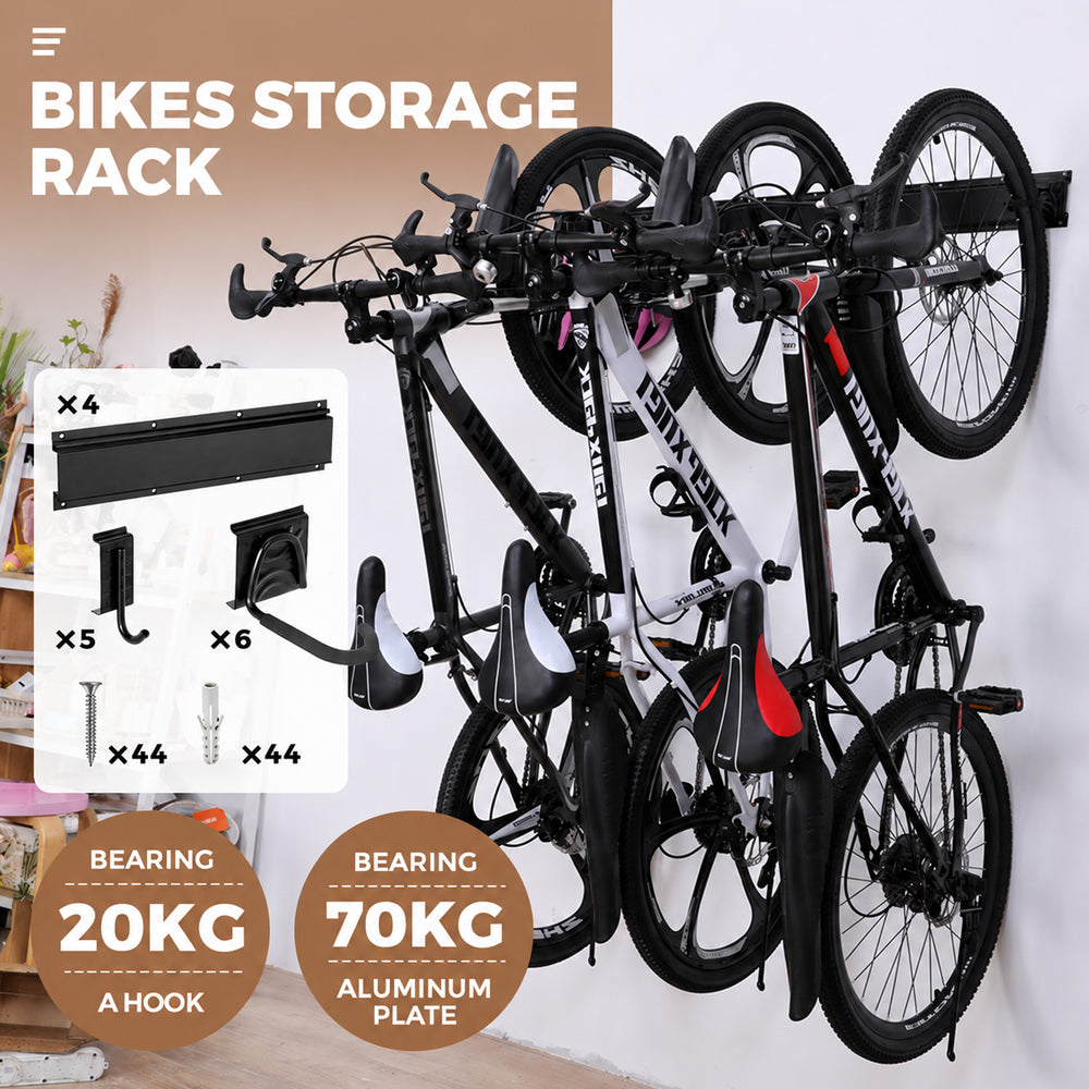 Bike Storage Rack Wall Mount