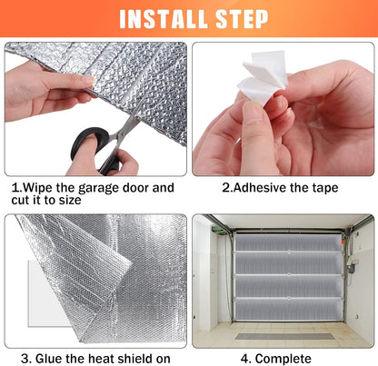 Garage Door Insulation Panel DIY Kit