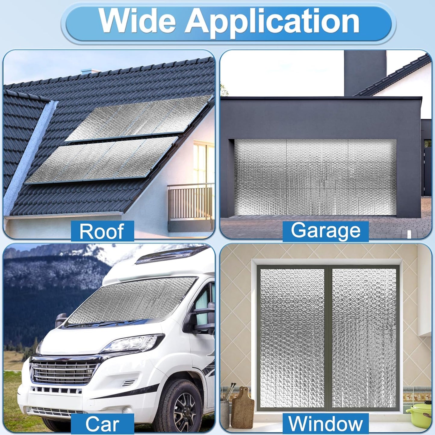 Garage Door Insulation Panel DIY Kit