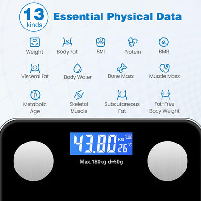 Smart Body Fat Weighing Scales