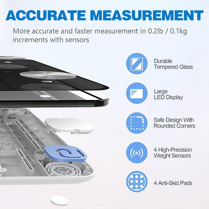 Smart Body Fat Weighing Scales