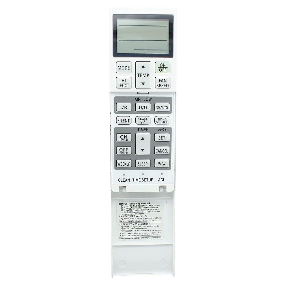 Mitsubishi Heat Pump Remote Replacement