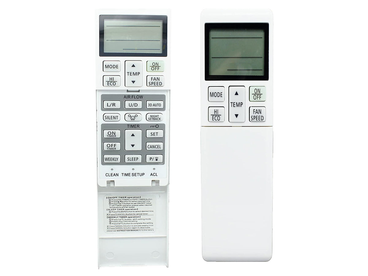Mitsubishi Heat Pump Remote Replacement