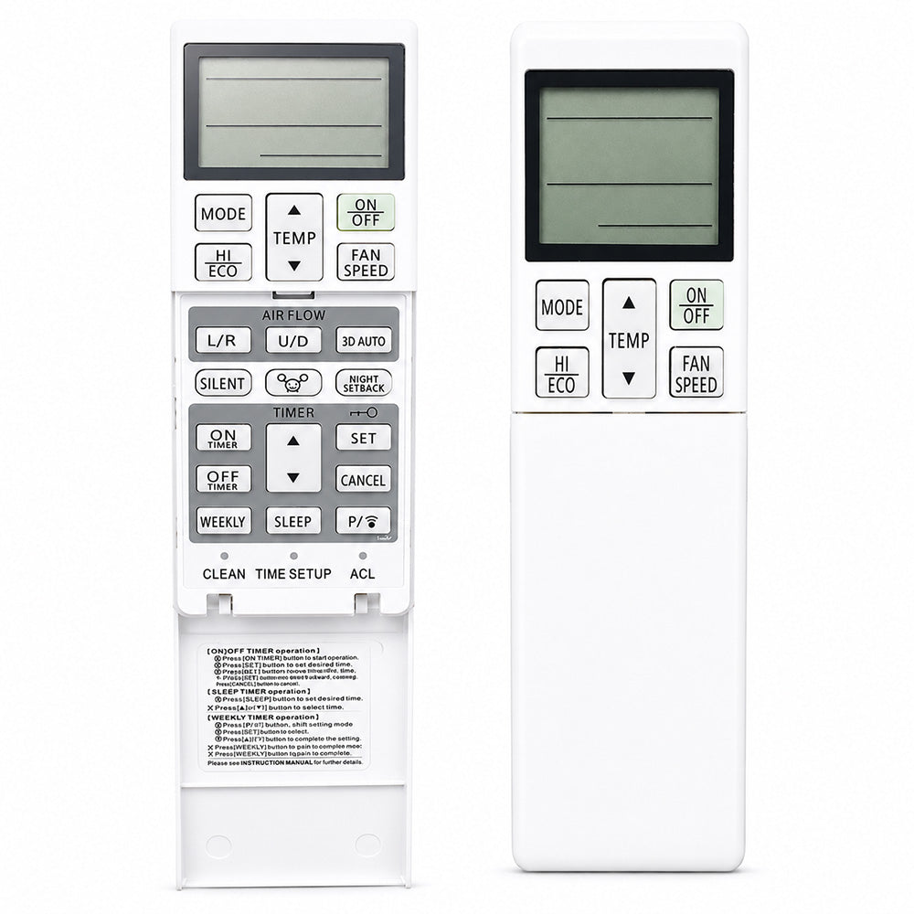 Mitsubishi Heat Pump Remote Replacement
