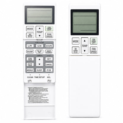 Mitsubishi Heat Pump Remote Replacement