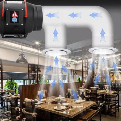 8 inch inline Duct Fan with Controller