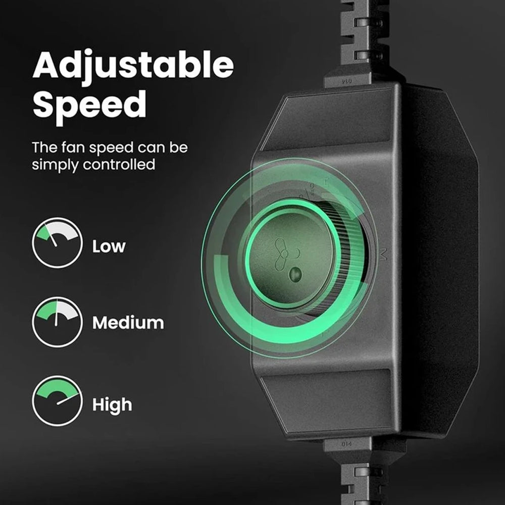 8 inch inline Duct Fan with Controller