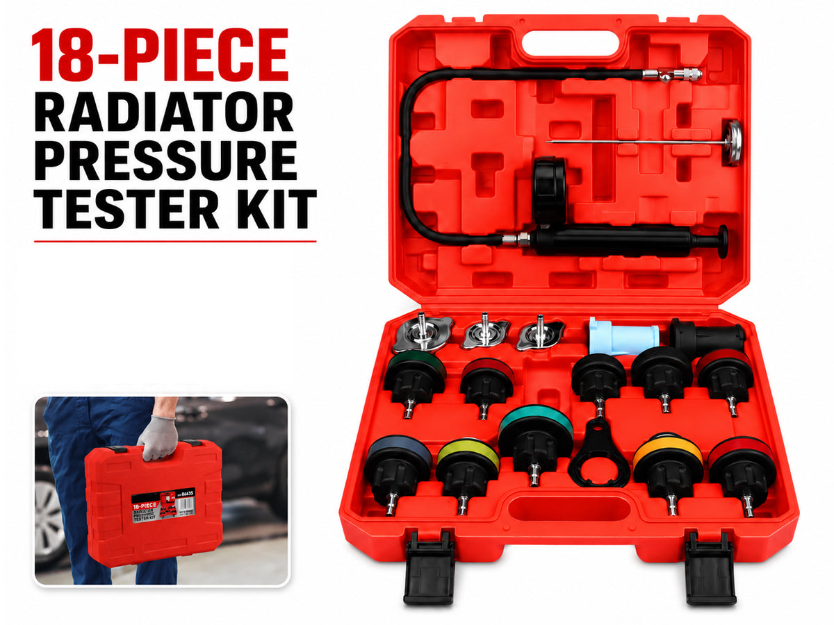 Radiator Pressure Tester Kit 18PCS
