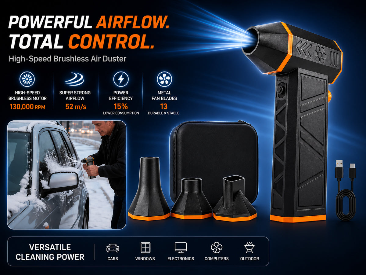 130000RPM Super Power Cordless Air Duster