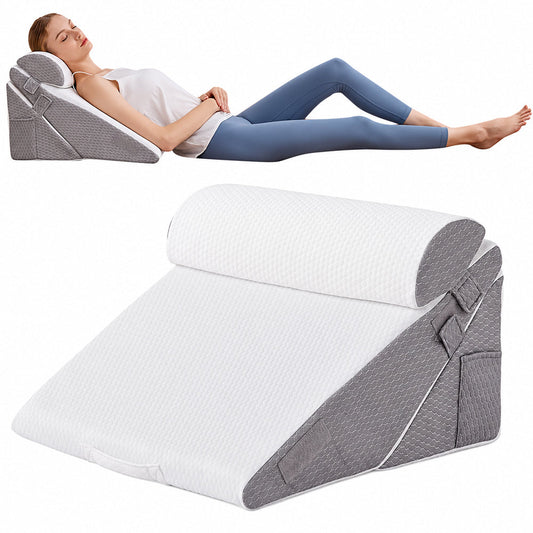 3 Piece Wedge Memory Foam Pillow