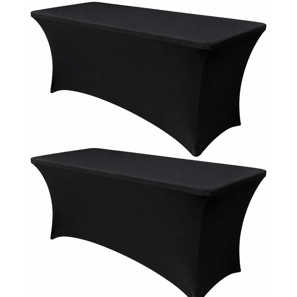 6ft Stretch Spandex Table Cover (2 Pcs)