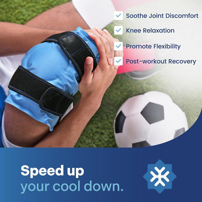 Ice Pack for Knee Cold & Hot Reusable gel ice pack