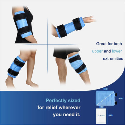 Ice Pack for Knee Cold & Hot Reusable gel ice pack