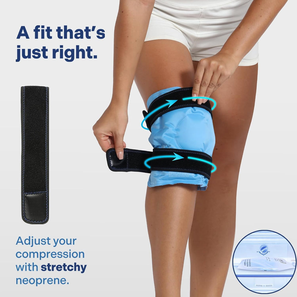 Ice Pack for Knee Cold & Hot Reusable gel ice pack