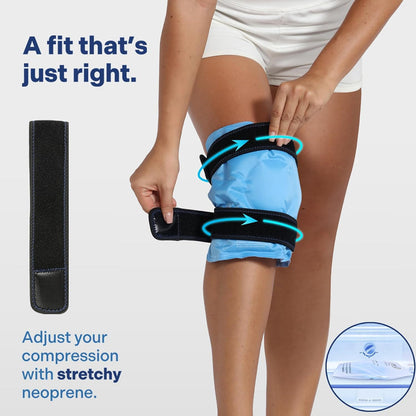 Ice Pack for Knee Cold & Hot Reusable gel ice pack