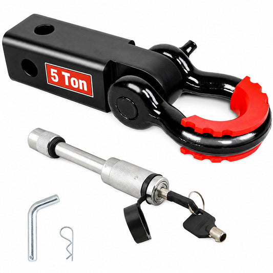 Hitch Receiver Bonus Bow Shackle Tow Bar Recovery Receiver