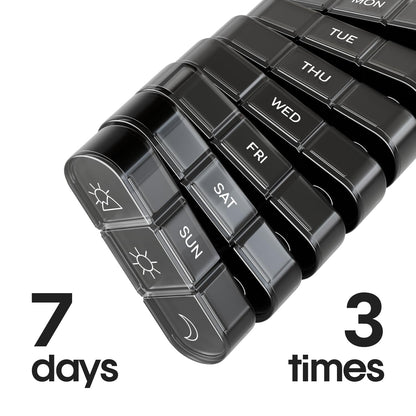 7 Day Medicine Organizer Weekly Pill Box